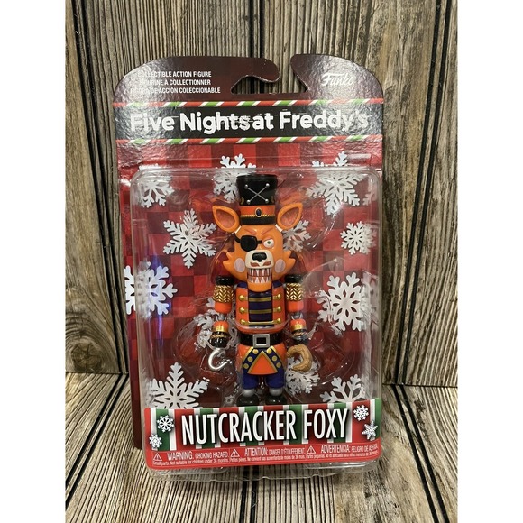 Funko Other - Funko FNAF Christmas Holiday Nutcracker Foxy Action Figure Five Nights At Freddy